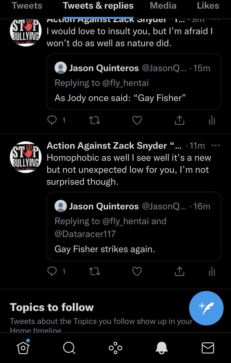 ActionWho's tweet image. @JasonQu92944356 homophobic bigot monster.
Are you Zack Snyder fans proud of such behaviour? Would Snyder be proud of this? How about Ray Fisher, of whom he’s attacking in his tweet?