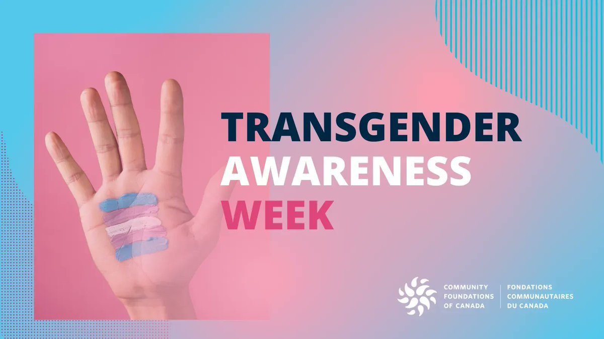 cfc_fcc_'s tweet photo. This week is Transgender Awareness Week and we've been looking at how community foundations can be trans aware in their application forms. Check out this great resource from @Wisdom2Action: https://t.co/9D22DWe9T6 #TransgenderAwarenessWeek https://t.co/3t3TJZBt2T