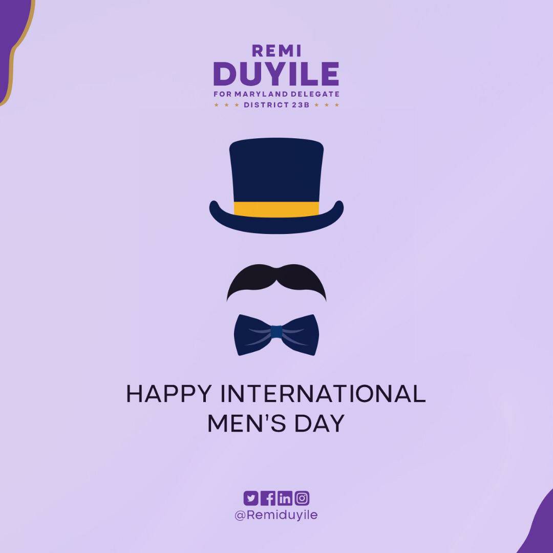 remiduyile's tweet photo. To the amazing, kind, and hardworking men, we recognize and appreciate your efforts, sacrifices, and positive contributions to the family and society. Thank you for making the world a better place.

Happy International Men's Day!

#HappyInternationalMensDay #RemiDuyile https://t.co/pPCH6Gkf0r