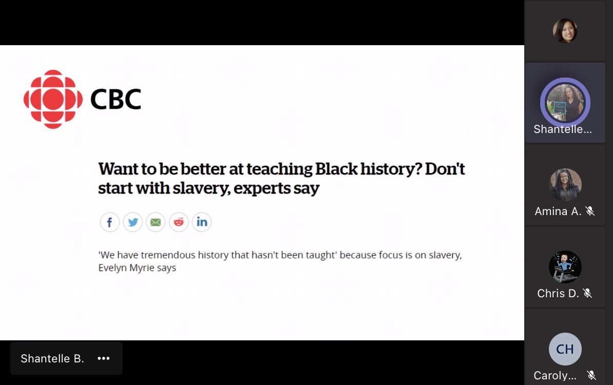 MrsTDugan's tweet photo. Black History did not start with Slavery! Teach all the rich history! Learning with @gecdsbpro #BSEA #AminaAbdulle #ShantelleB #FridayPD https://t.co/OWzlwPBqbs