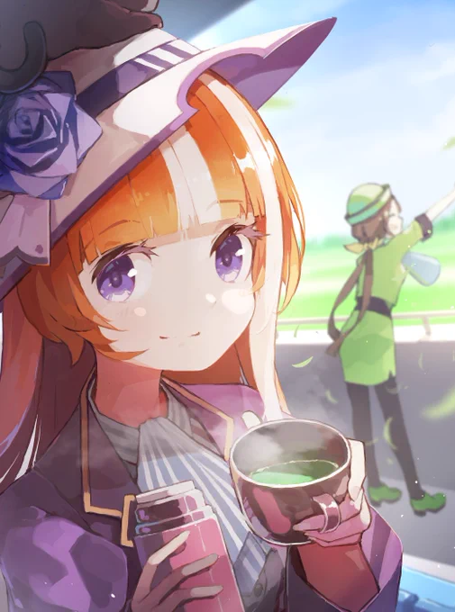 理事長たちと応援に来た日
#ウマ娘 