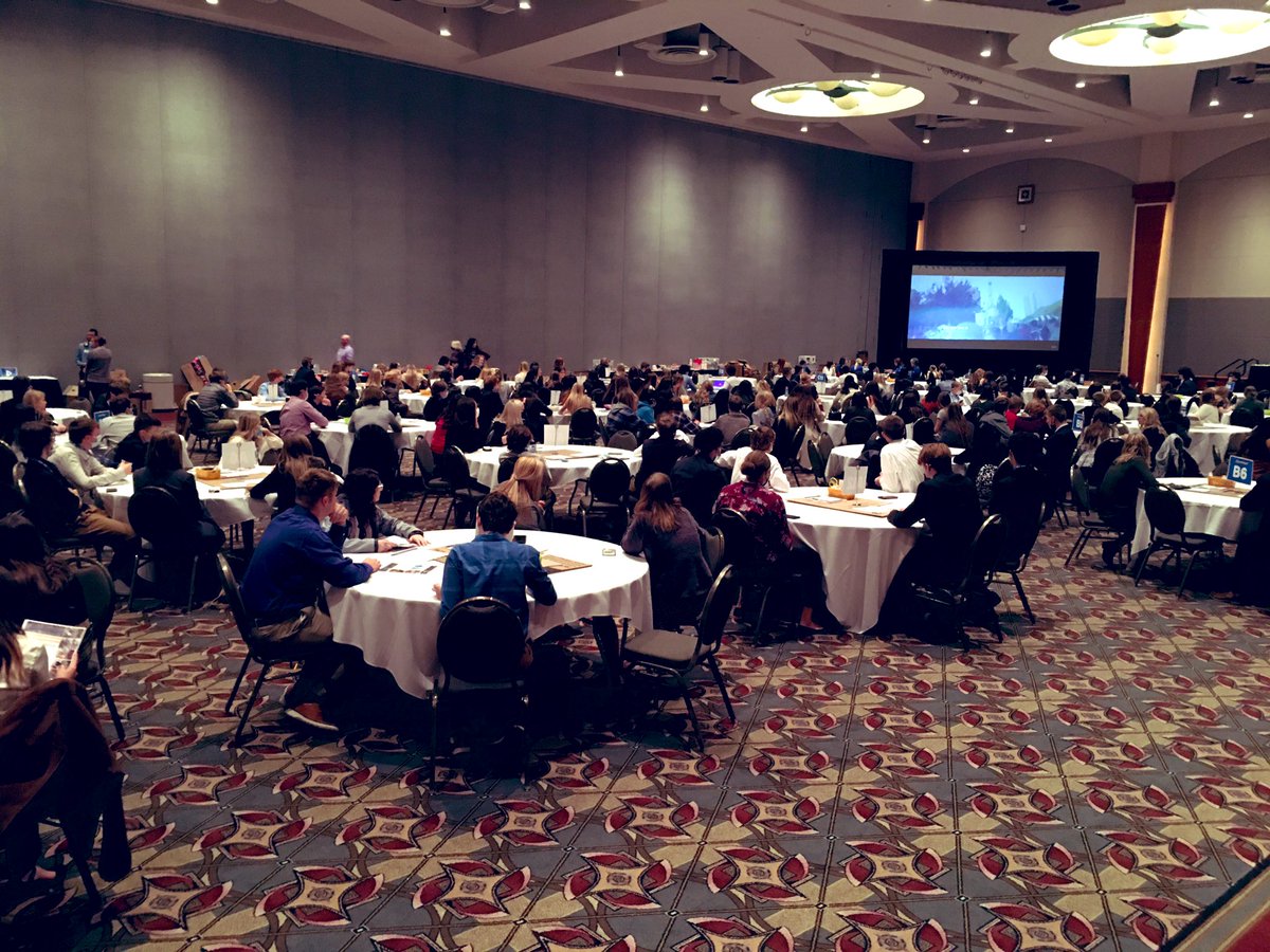 east_fbla's tweet photo. Two hours to create a business and pitch it to judges...with students from across the country. Awesome to see! @NebraskaFBLA @ChieftainNation https://t.co/R3wFjMwudx