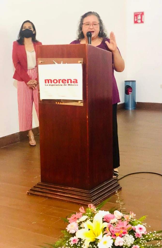 IEPCTabasco's tweet photo. La Consejera Electoral y Presidenta de la @CIGYND, María Elvia Magaña Sandoval, participó en el Coloquio Instrumentos Jurídicos para el Derecho de Las Mujeres a una Vida Libre de Violencia, con el objetivo de difundir las realidades y los retos que enfrentan las mujeres. https://t.co/0pJeedcBCG