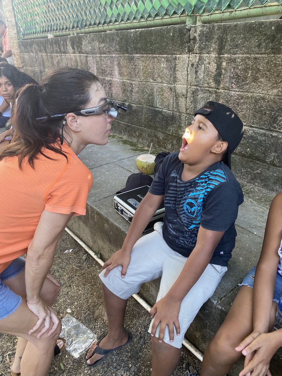 SusieBdds's tweet photo. Dentisting around @Bitcoinbeach doing exams today and the needs are overwhelming. Young, single mothers with horrible toothaches, children with a mouth full of bombed out teeth sipping on sodas. 

My purpose is found and intention is set. #Bitcoin has allowed me to do this.🧡 https://t.co/0WCGskFQpN