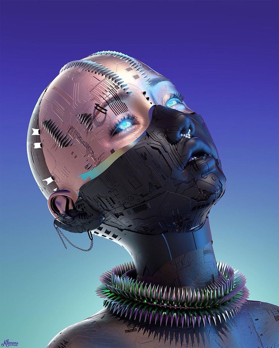 Metagirl by klarens (<a href="/klarens_malluta/">Klarensmalluta.eth</a>) Year 5, day 61 • Everyday’s collection #art #visualartist #digitalart #nft #superrare #NiftyGateway #domestika #skillshare -  instagram.com/p/CWeRwhVvf79/