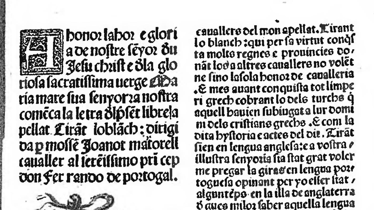 #Taldiacomhui de 1490 eixia de la impremta a València la primera edició de «Tirant lo Blanc», de Joanot Martorell.

Per tal de commemorar eixa fita de la literatura en català i també universal, hui se celebra el Dia de les Lletres Valencianes.

ca.wikipedia.org/wiki/Dia_de_le…
