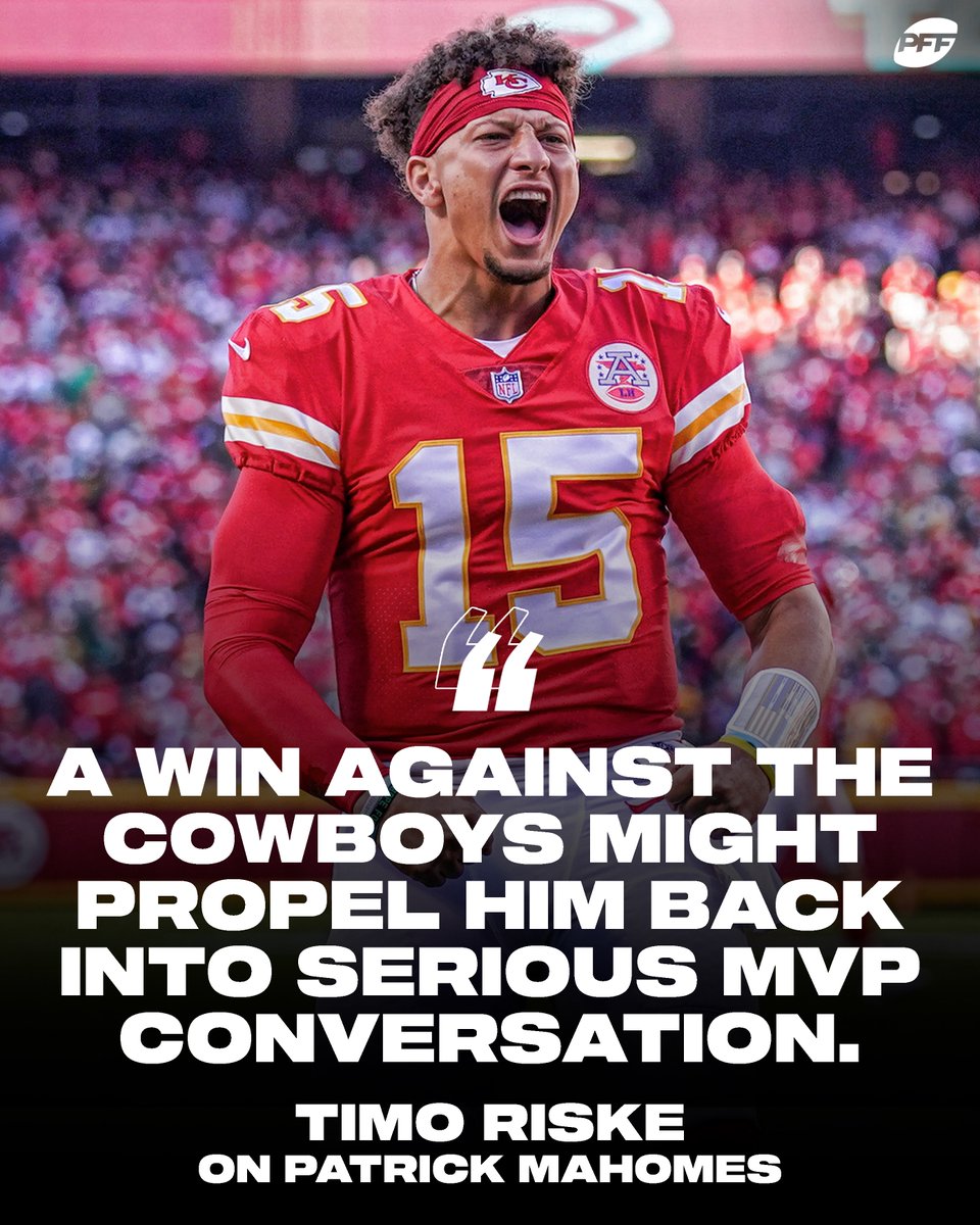 Don’t count out Patrick Mahomes for MVP just yet 👀