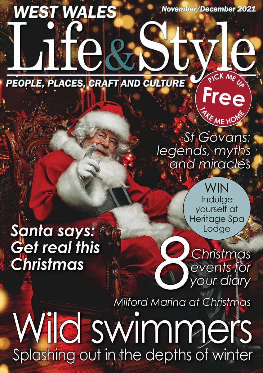 WWLifeandStyle's tweet photo. Our Christmas 2021 edition is winging its way to the printers. A full 100 pages of glorious West Wales goodness. https://t.co/1OqidXPttg