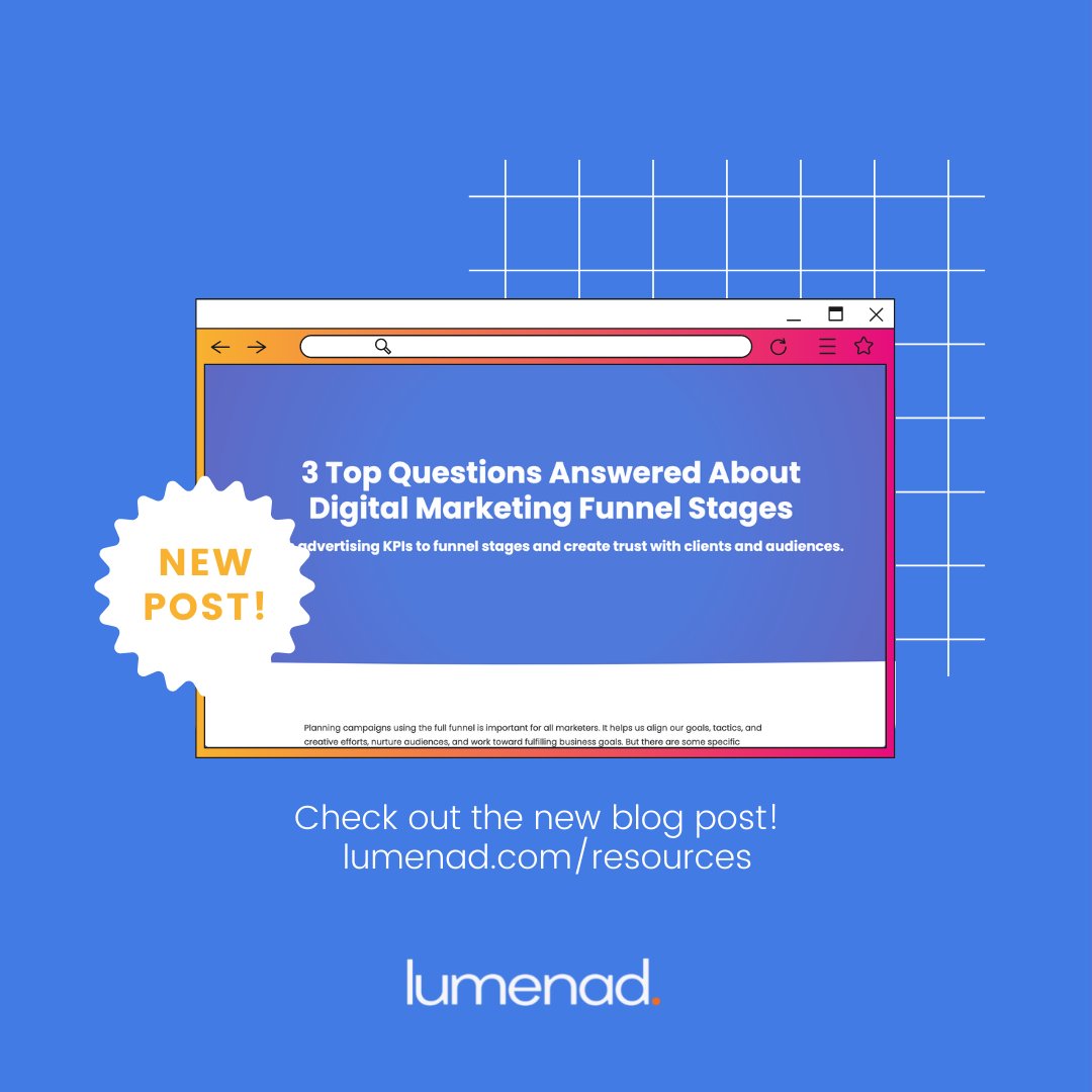Full funnel thinking ensures that you’re nurturing your audience to create a sustainable outcome for your campaign, client, product, and/or brand. 

Learn how advertisers can leverage the full funnel in this new article | Link in Bio