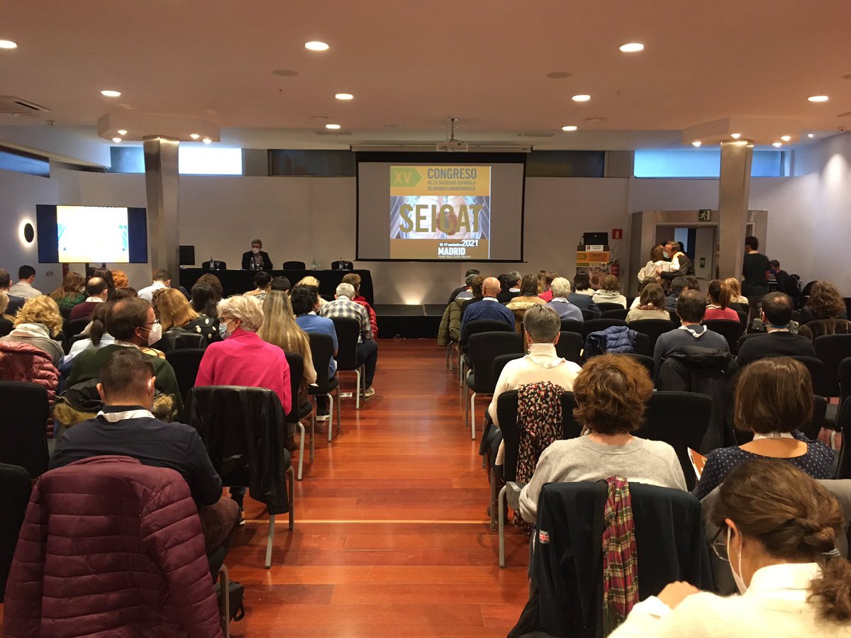 SEICAT_RAD's tweet photo. Hoy ha concluido el XV Congreso  SEICAT en Madrid @SEICAT_RAD #SEICAT2021. ¡Gracias a todos los ponentes y asistentes! 🤓❤️👏🏻👏🏻👏🏻 https://t.co/XUTsFmZQQR