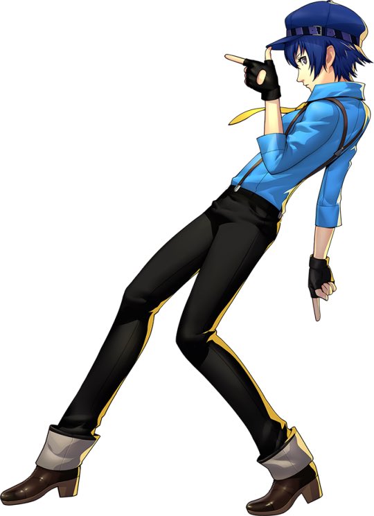 PocketMonstrOTD's tweet photo. Today’s nonbinary character of the whenever is Naoto Shirogane, from Persona 4! He is transmasculine and nonbinary, and uses He/They pronouns! (Implied transmasculine, not rlly great rep but still) https://t.co/amlrho3xT0