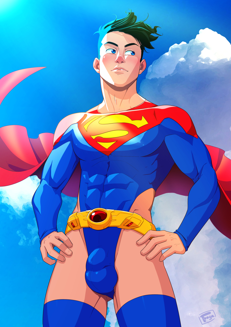 SentaiAcademy's tweet photo. Son of Kal-El

Uncensored/unmarked version available to all patrons on my patreon. 
Check out all the perks and rewards at https://t.co/mZMQp7XO1w

#yaoi #bara #gaytoons https://t.co/p4my5SWohQ