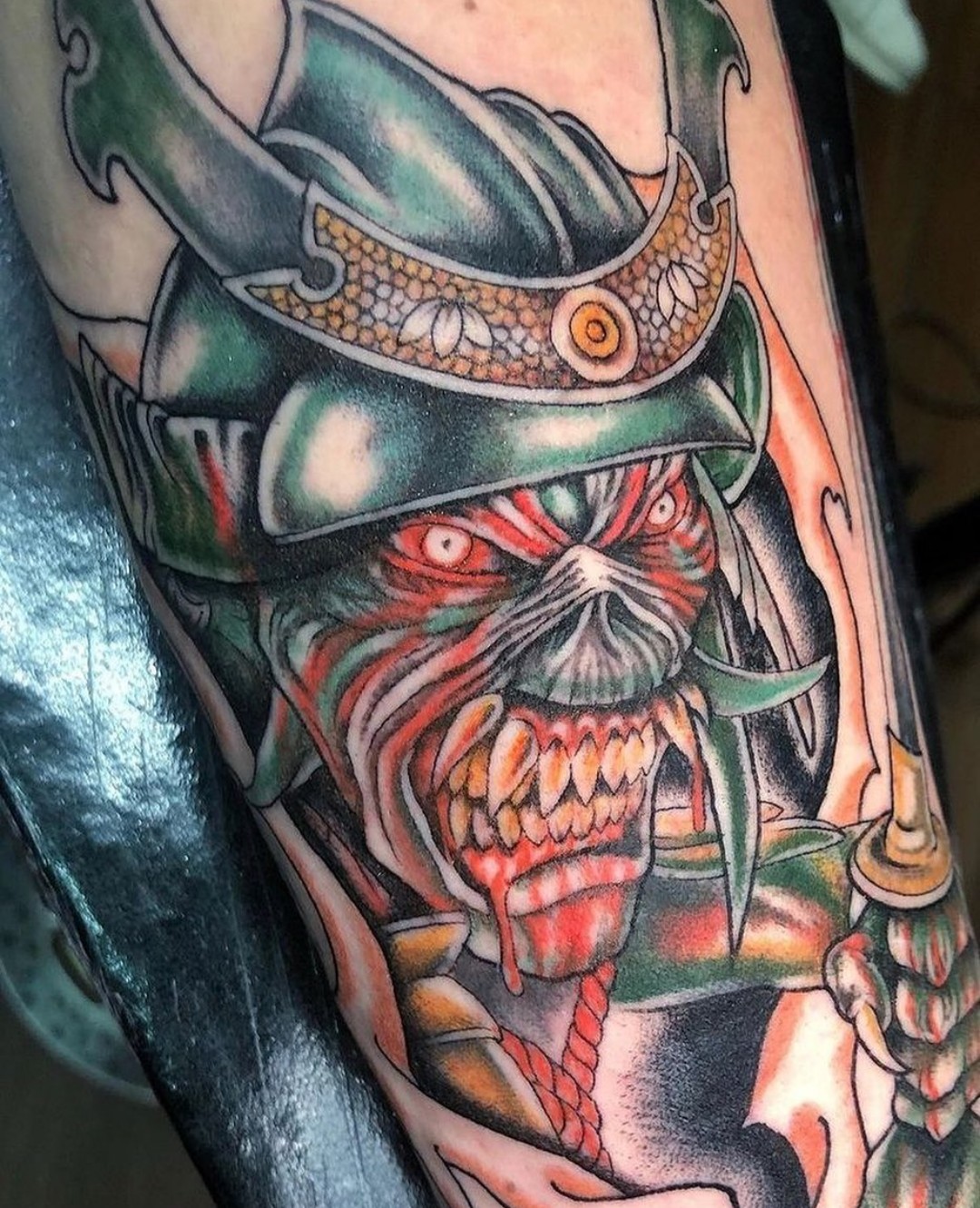 Eddie  Iron Maiden tattoo
