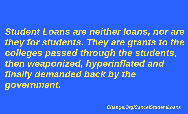 StudentLoanJus1's tweet photo. @alexclaiborne1 @sbstryker #CancelStudentLoans
#StudentLoanJustice
#SLEXIT https://t.co/PzyMrNUc33