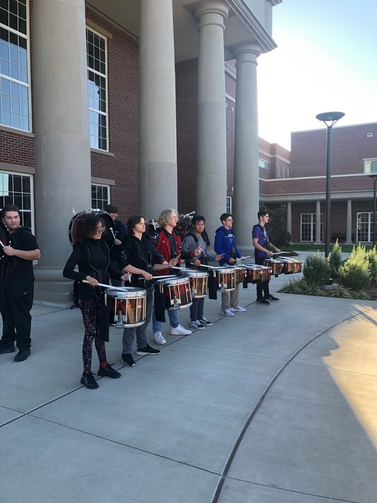 TLRedRaiders's tweet photo. It was a beautiful afternoon to send off our football team as they head to Arlington tomorrow to play Cedar Hill! Go Red Raiders!!! https://t.co/5Jt3v3mX5Z