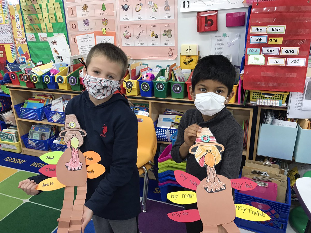 It’s Turkey Time in our class! 🦃 We are thankful for so many things…check out our turkey feathers to see! ❤️<a href="/tincroadschool/">Tinc Road Elementary School</a> <a href="/BarbaSzast/">Counselors' Corner</a>