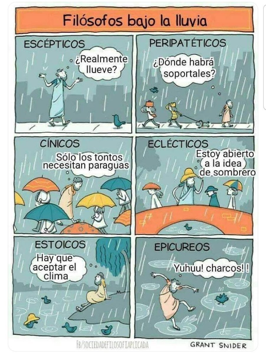 apfm_profesfilo's tweet photo. - Mañana seguimos manteniendo nuestras clases de #Filosofía en el Retiro
- Pero si igual #Llueve.
- Pues otro motivo para filosofar...
En el #TempleteRetiro, #Sábado20N, enfrente del embarcadero, a las #12horas
#EnDefensaDeLaFilosofía 
#LaFilosofíaImporta 
#SalvemosLaFilosofía https://t.co/b5sx1zWKwc