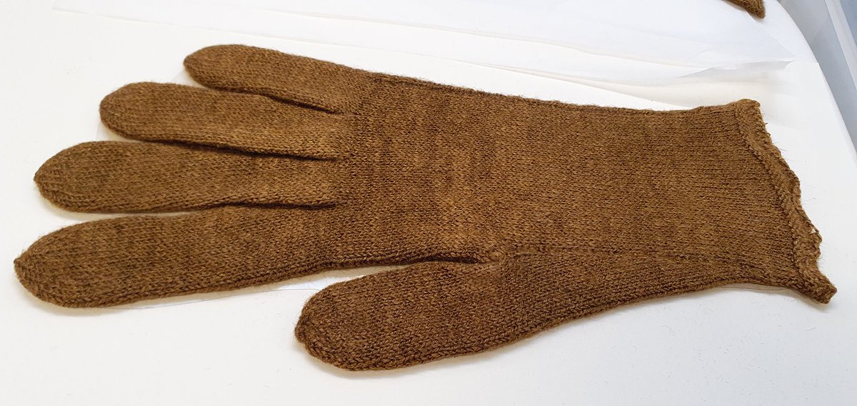 PaoloViscardi's tweet image. Oops, missed day 18 of #Museum30, which was #textile.
My go-to has to be the @DublinDeadZoo cloth-of-gold gloves. An unusual and rare textile made from the beard of the Pinna mussel.