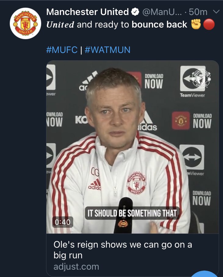 UtdYahz's tweet photo. They tweet this every week😭 https://t.co/KiZEPEO6uA