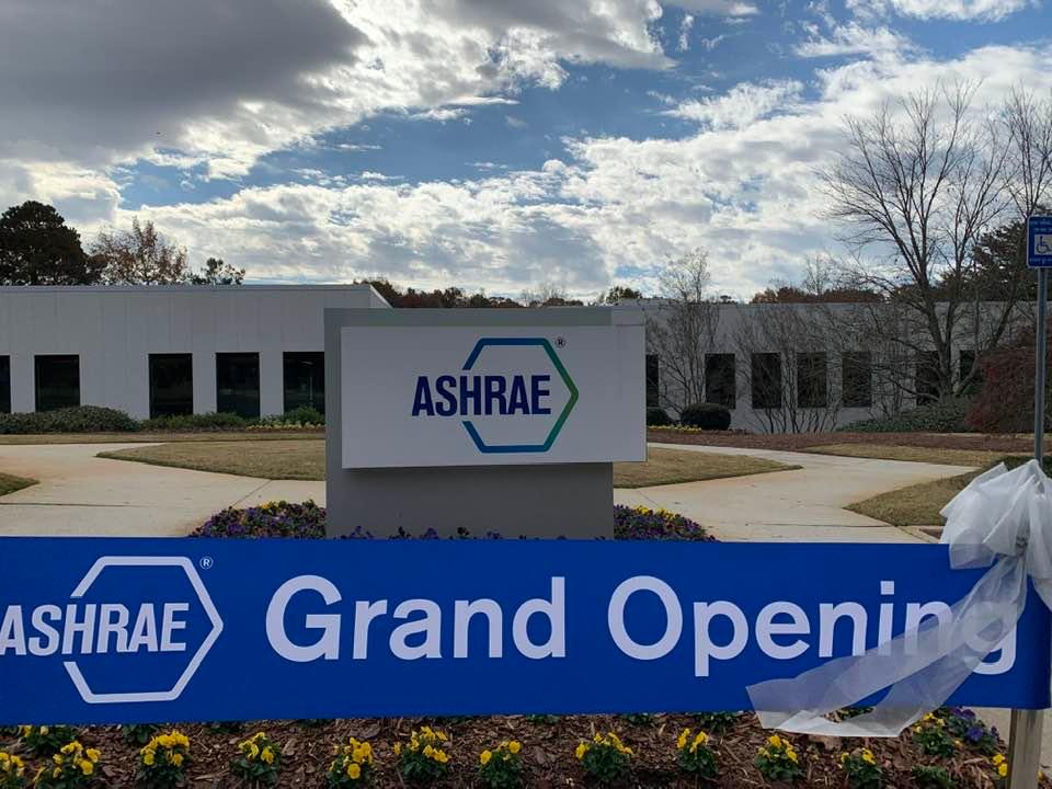 BellGossett's tweet photo. We were proud to represent Xylem at the grand opening of @ashraenews new global headquarters! This net-zero energy building features the most innovative technology — including some Bell &amp; Gossett products. https://t.co/g85Re5mgLu