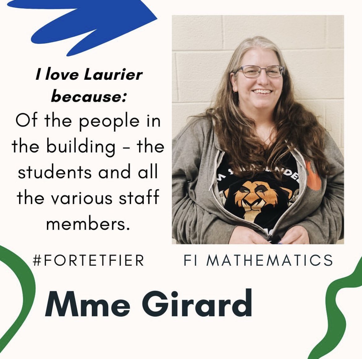 FrenchLaurier's tweet photo. ✨Attention béliers ! Voici vos professeurs d'immersion française cette année! ✨

Mme Afshar, Mme Flynn et Mme Girard will be teaching our mathematics courses this year.
Say 👋 to them if you see them in the hall!

#bleuetvert
#fortetfier https://t.co/O3jDxvm8Eq