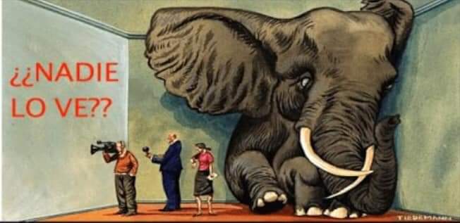 purereason1972's tweet image. No hablamos de lo evidente. Tenemos graves problemas y no queremos verlos. Nos distraen muy bien los medios de comunicación oficiales para que no cuestionemos lo evidente. Es hora de empezar a ver el elefante que tenemos tod@s en la habitación. La Geoingeniería es uno de ellos.