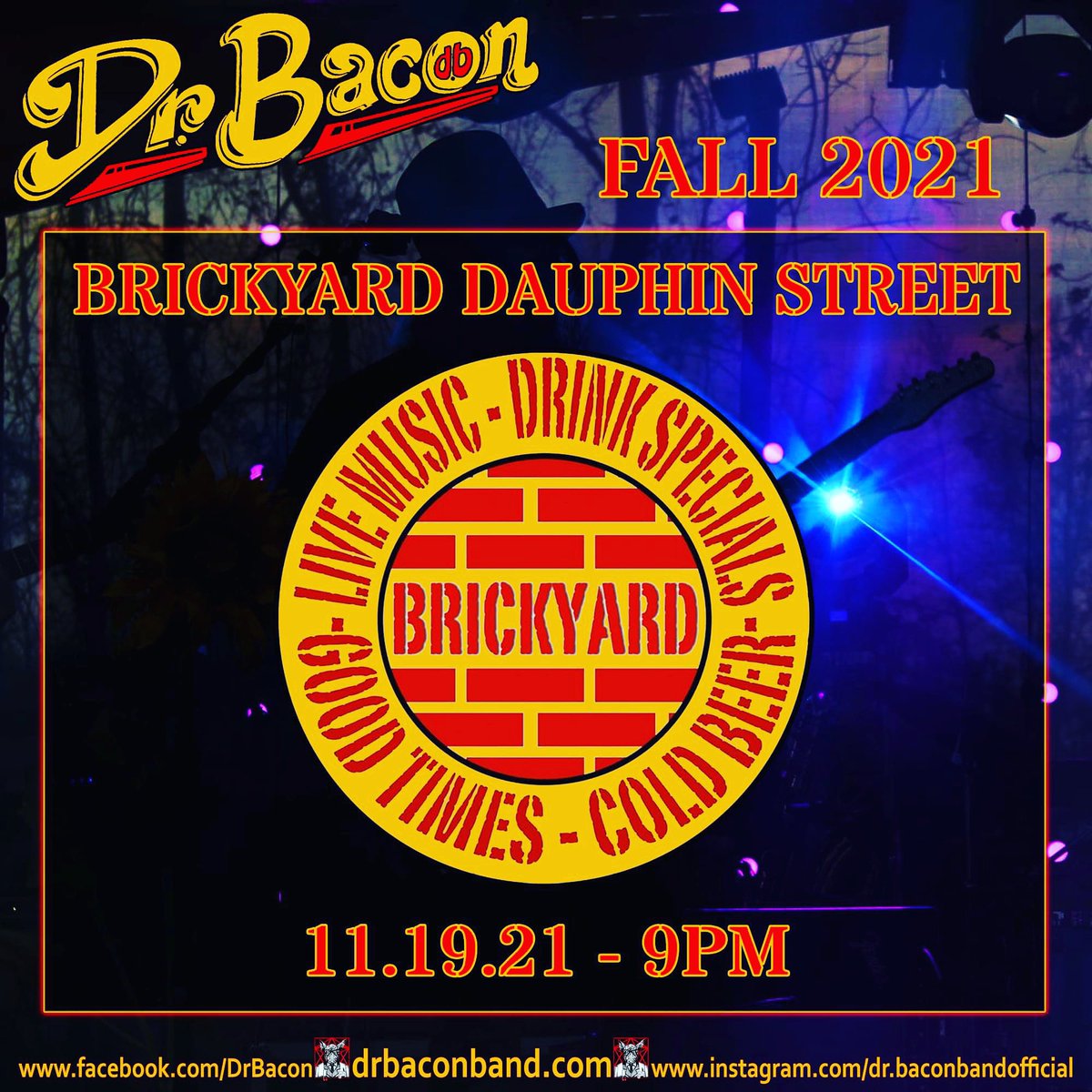 This evening at The Brickyard Dauphin Street in #MobileAL #DauphinStreet #MobileAlabama