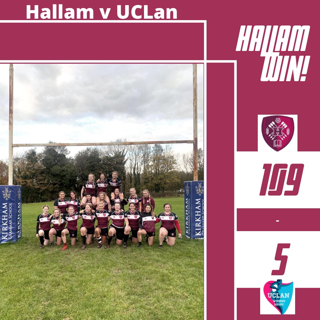 Sheffield Hallam WRFU tweet media