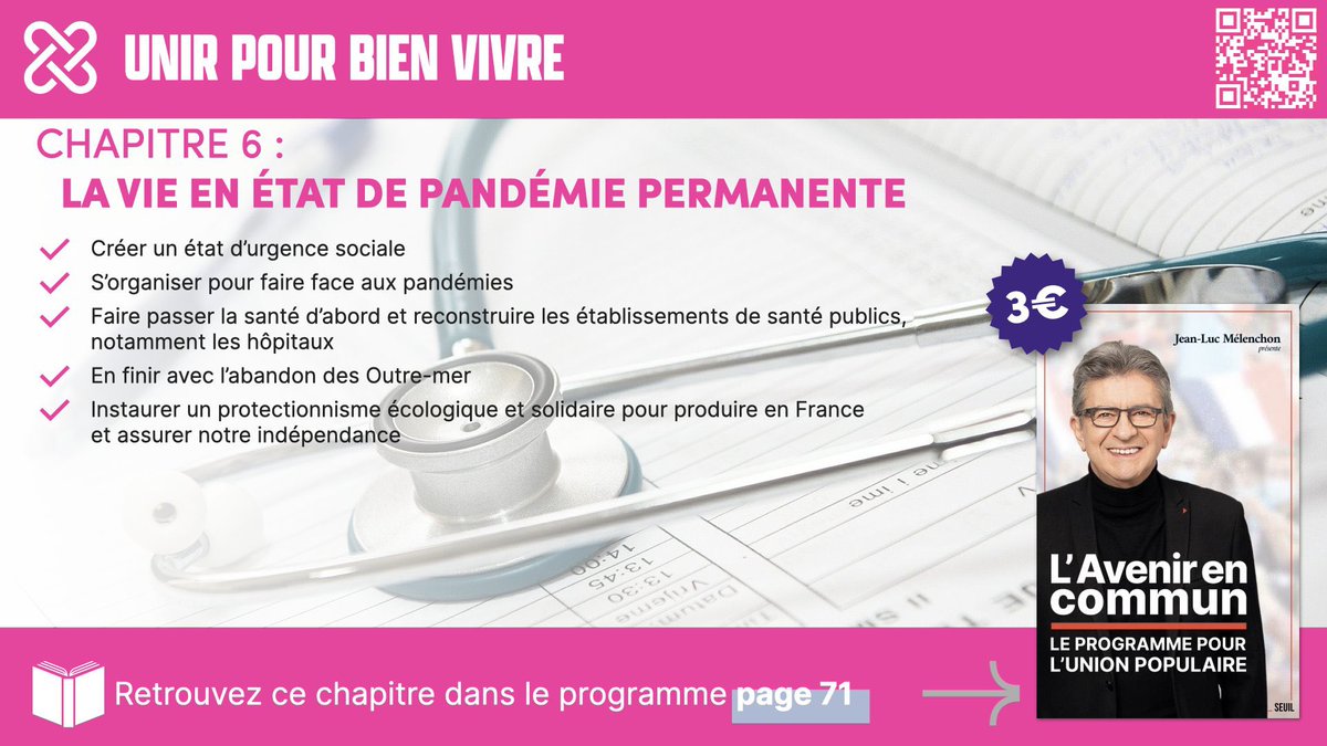 Lea_Murat23's tweet photo. @Lolozz17 @ALIXB15 @eric_s60 @Vali44518819 @MichelEpicetou @Melguen Pas grave, tu n'as pas le livret de tte façon :). Tu aurais pu mettre celui sur le système de santé.
#MelenchonProgramme
#Melenchon2022 ❤💜 https://t.co/SxSAhzfmzc