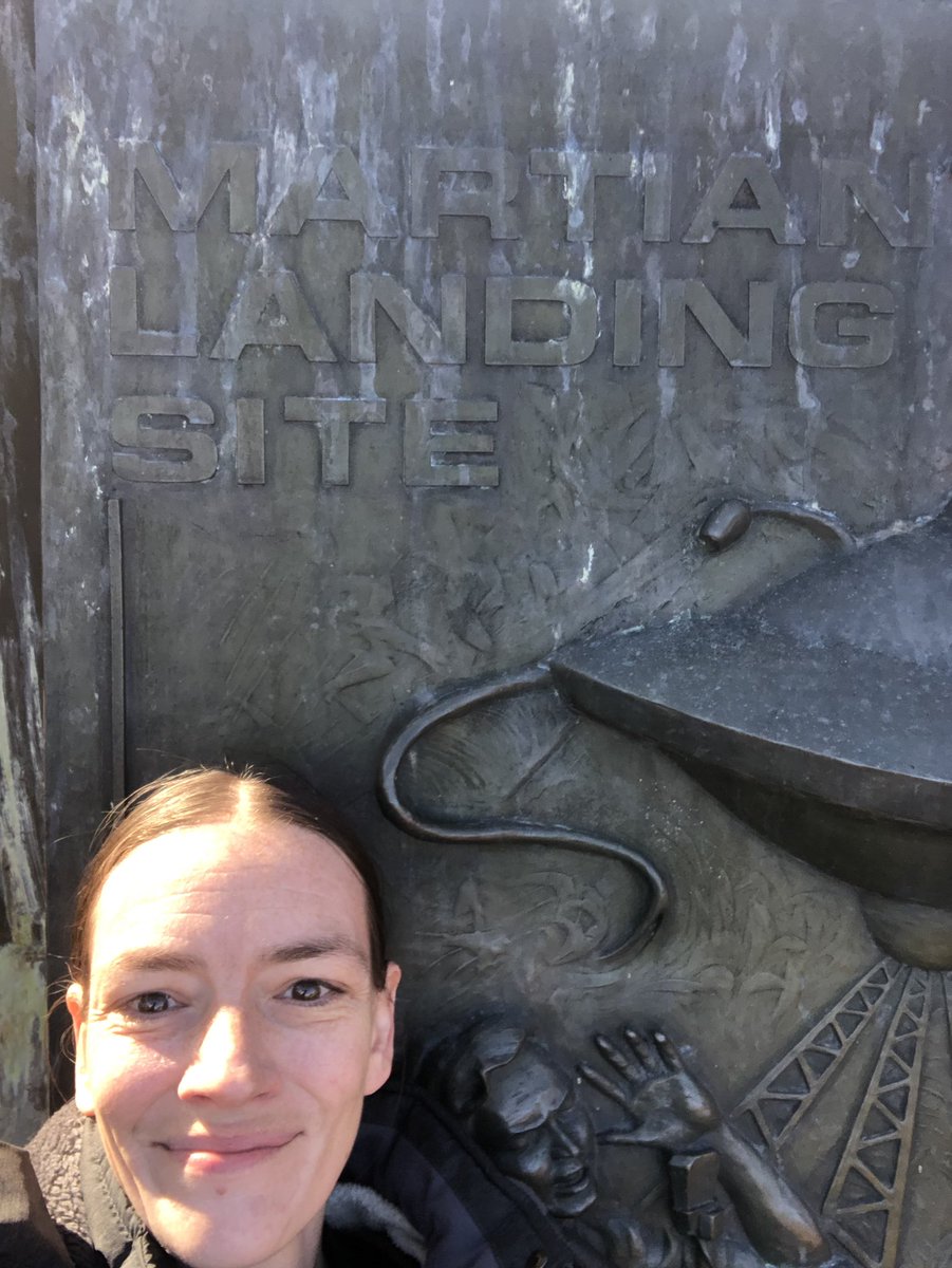 Megsquito's tweet image. Stopped by the Martian landing site today!