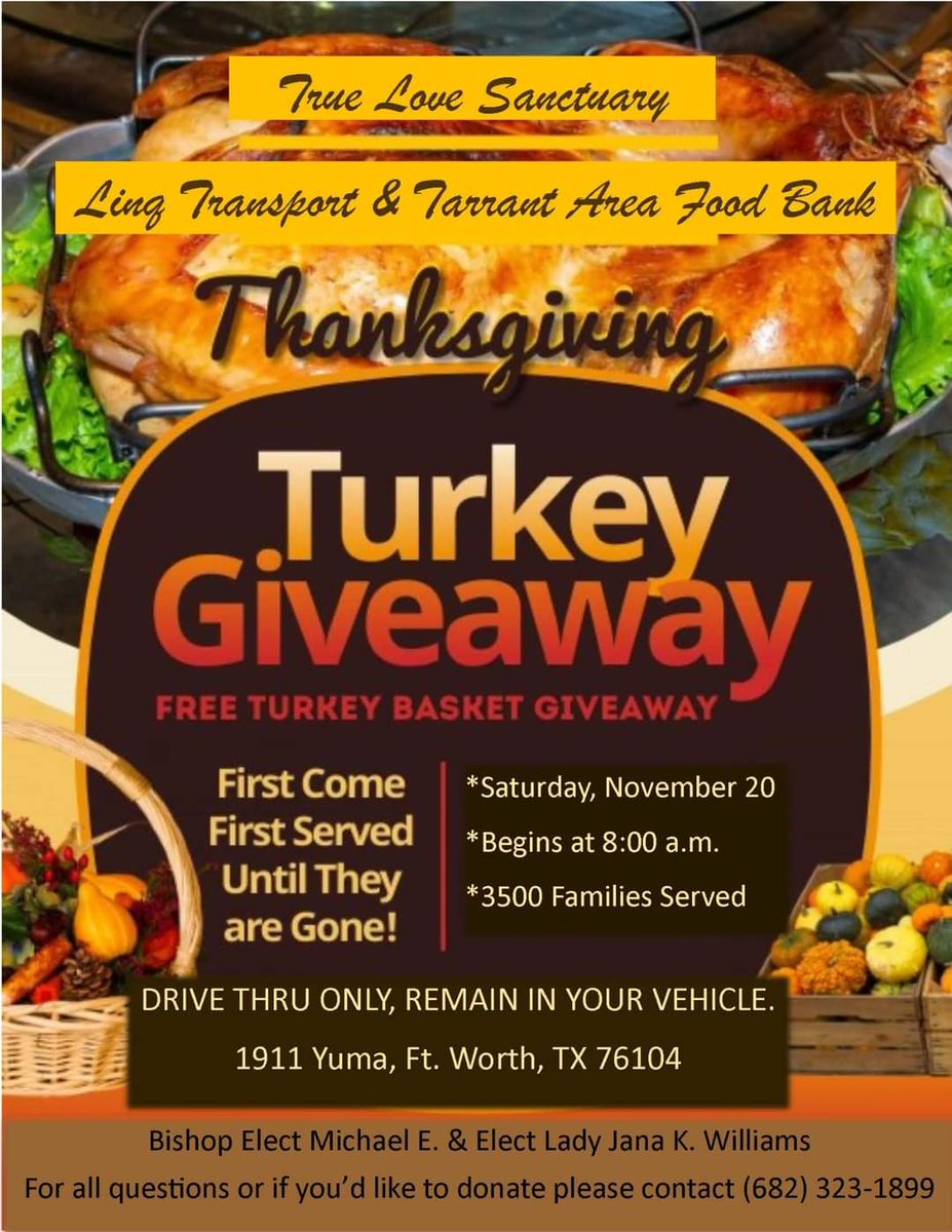 FWCPartnership's tweet photo. Happening Nov. 20th beginning at 8am. https://t.co/UMykrpn9pS