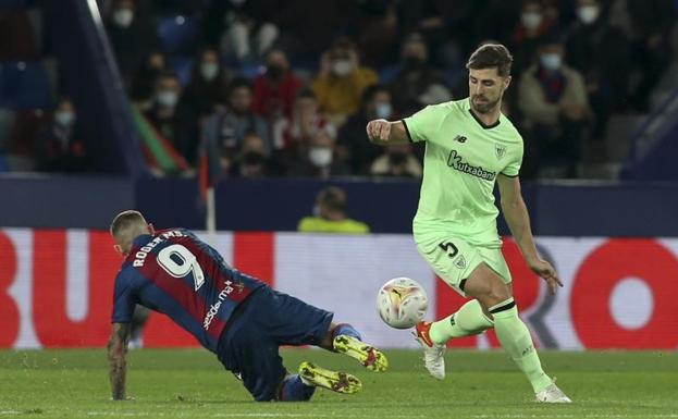 MarioValverde_'s tweet photo. 🏁FINAAAAL EN VALENCIA

❌Partido sin goles entre Levante y Athletic Club en el Ciutat de València

🛡️Unai Simón, héroe de "los leones" con un paradón a De Frutos en el área chica

#LevanteAthletic #LaLigaSantander #futbol #LEVATH #Covid_19 #SpaceMolina https://t.co/U4x6WbxPzh