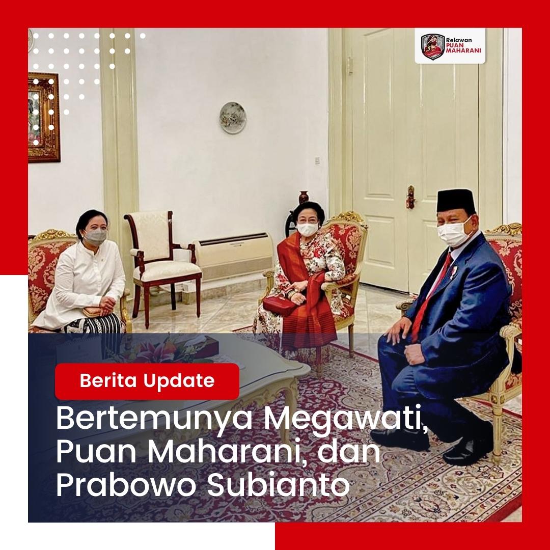 RPMJatim's tweet photo. Momen menarik saat Ketua DPR Puan Maharani beberapa waktu lalu berbincang dengan Ketua Dewan Pengarah BPIP Megawati Soekarnoputri dan juga Menteri Pertahanan Prabowo Subianto, di sela2 waktu menunggu pelantikan Panglima TNI.

#PuanMaharani #Megawati #Prabowo #RelawanPuanMaharani https://t.co/OVRNWJ848k