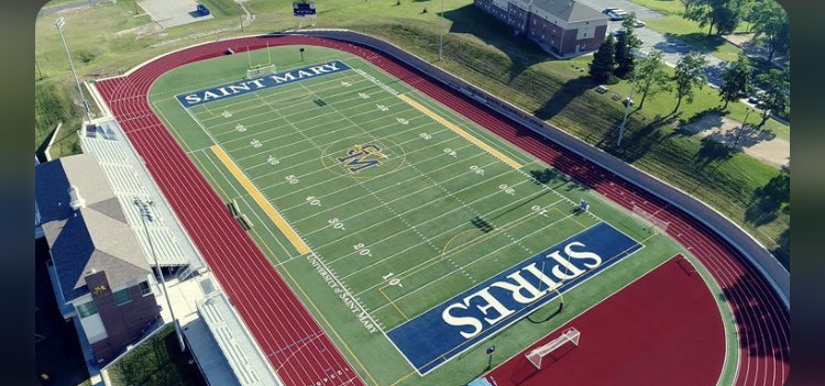 OctaviousHarvey's tweet photo. Blessed to receive another offer from the University of Saint Mary ‼️Thank u @Coach_Rlopez @CoachLHinson and @Spire_Football  for this amazing opportunity !🔥 https://t.co/gDJMYTj5Ke