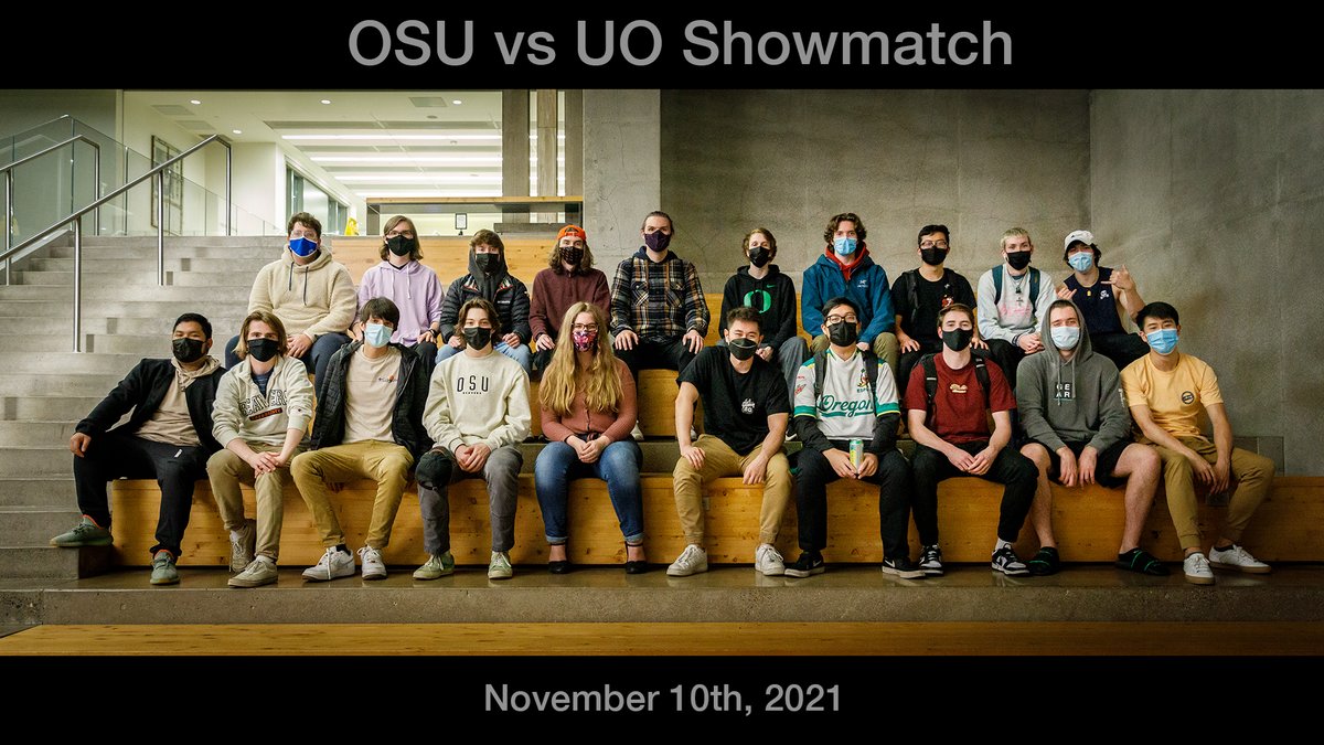 From last week's OSU vs UO Valorant Showmatch! 

Thanks for hosting <a href="/UOEsports/">University of Oregon Esports</a> and GGs WP to all our wonderful players
