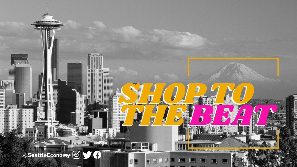 SeattleArts's tweet photo. 🛍️🎵 Know a local musician interested in performing at a small retail business this holiday season? Register for @SeattleEconomy’s #ShopToTheBeat program through partner @Gigs_4_U by December 17: https://t.co/39rTspcZ31 https://t.co/MGmkirXROM