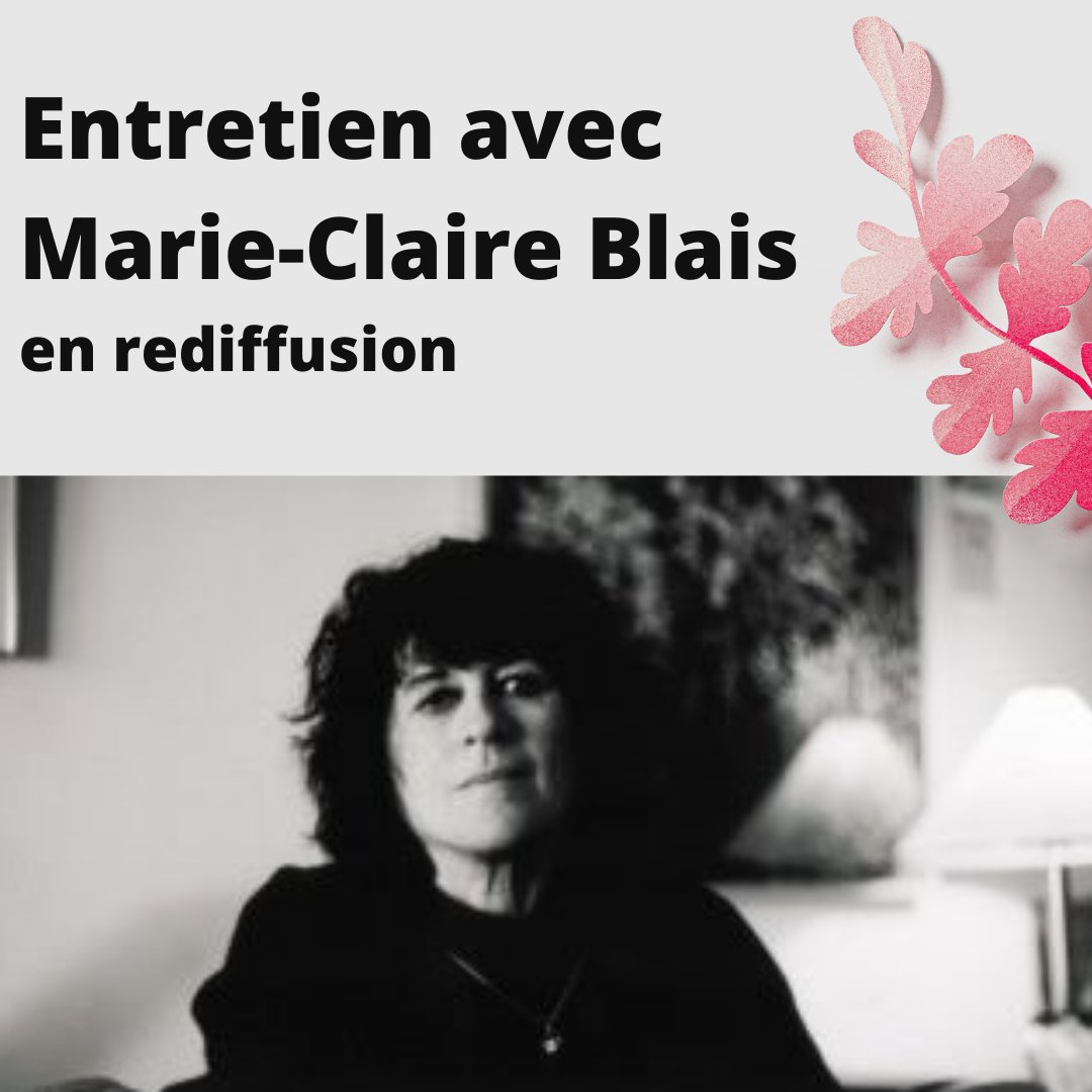 Une discussion captivante animée par @clolarochelle à (ré)écouter! On vous invite également à découvrir l'oeuvre de Marie-Claire Blais en visitant @les_libraires. @EditionsBoreal bit.ly/MCBlais_YT