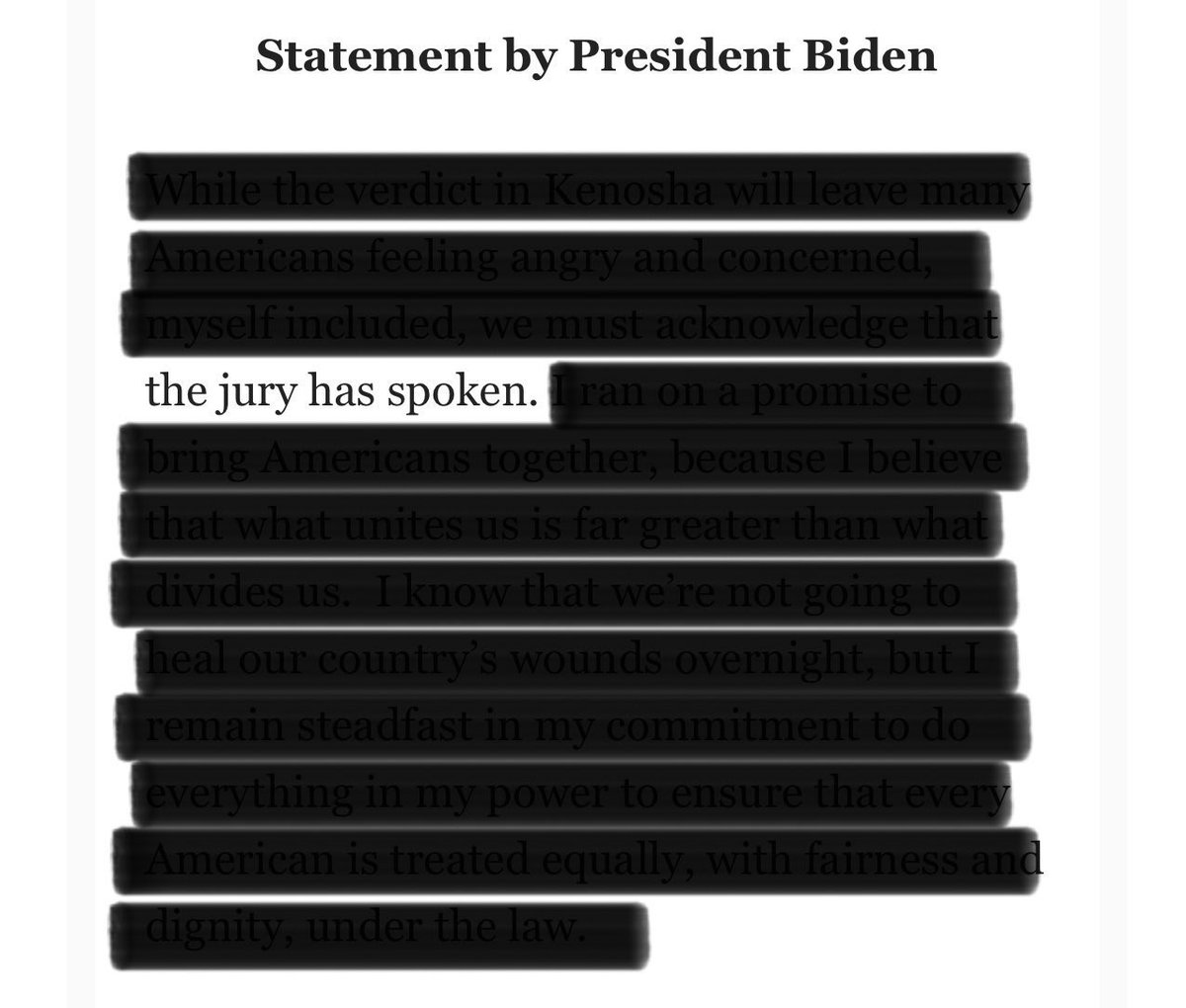 jmasseypoet's tweet image. Mr. President, I fixed your statement.