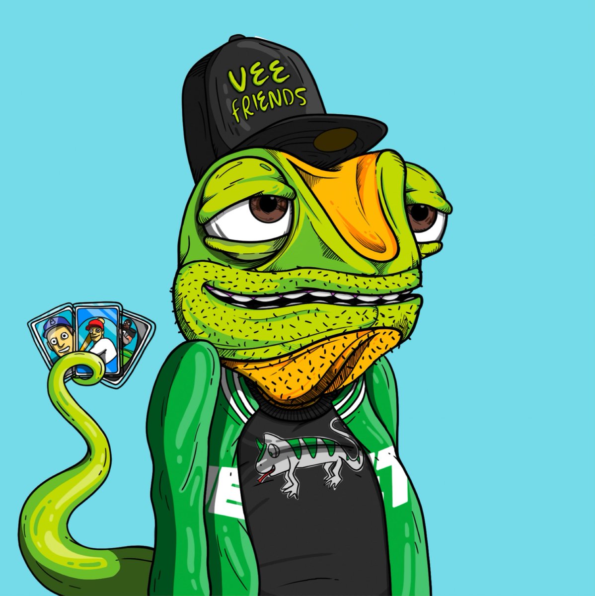 Chameleon_NFT's tweet photo. Hey @garyvee we would love to get the cham we made for you into your wallet safe and sound. 
#chamfam #garyvee https://t.co/7iPbGYRhIN