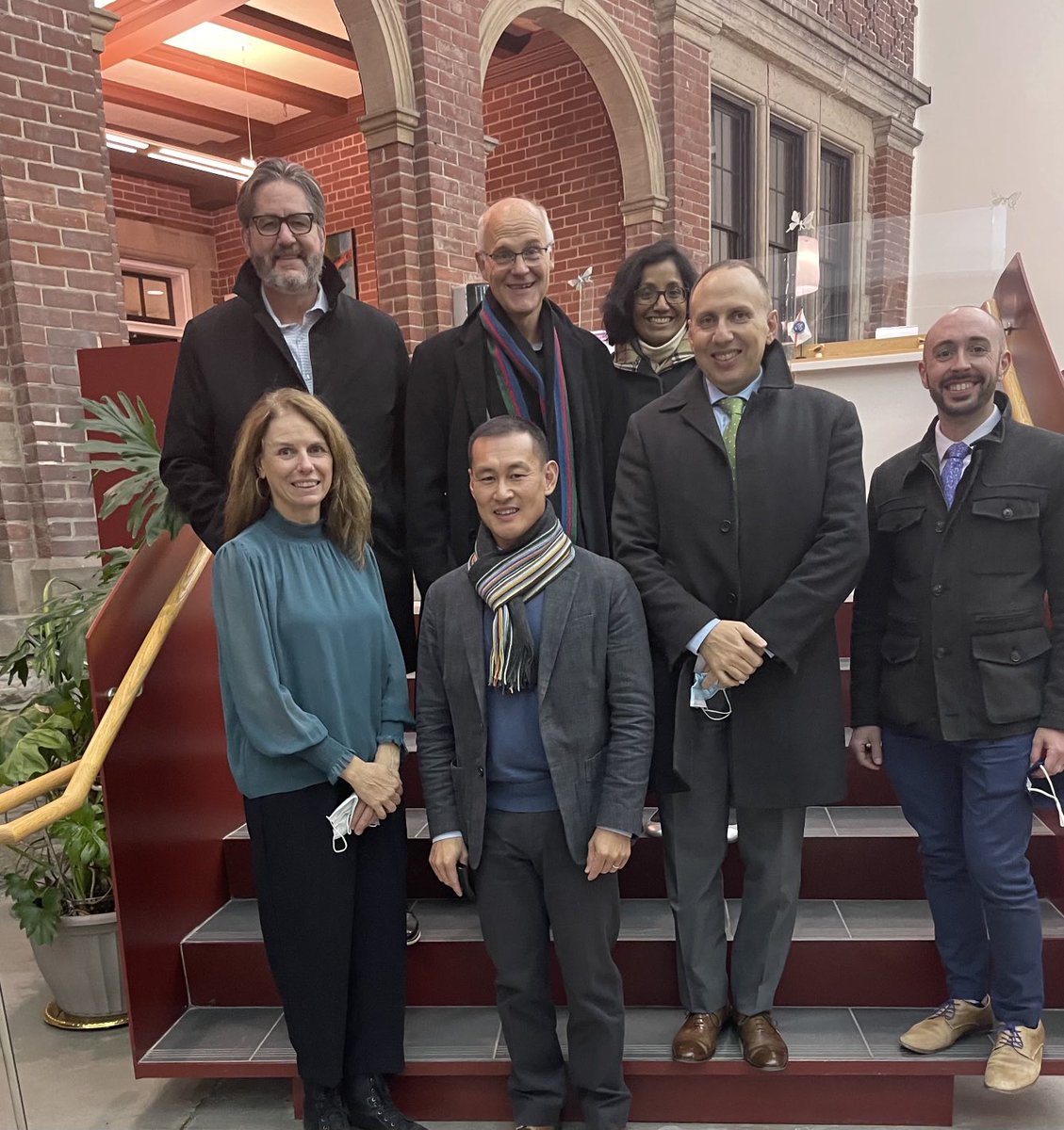 LarkinAllyson's tweet photo. Great evening with colleagues &amp; friends attending ⁦@RegisCollege⁩ Chancellor's Lecture by Cardinal Michael Czerny. ⁦@jesuitczerny⁩. ⁦@uStMikes⁩ ⁦@KingsAtWestern⁩ ⁦@M_RSection⁩ ⁦@TorSchTheology⁩ https://t.co/p95szkJvGh