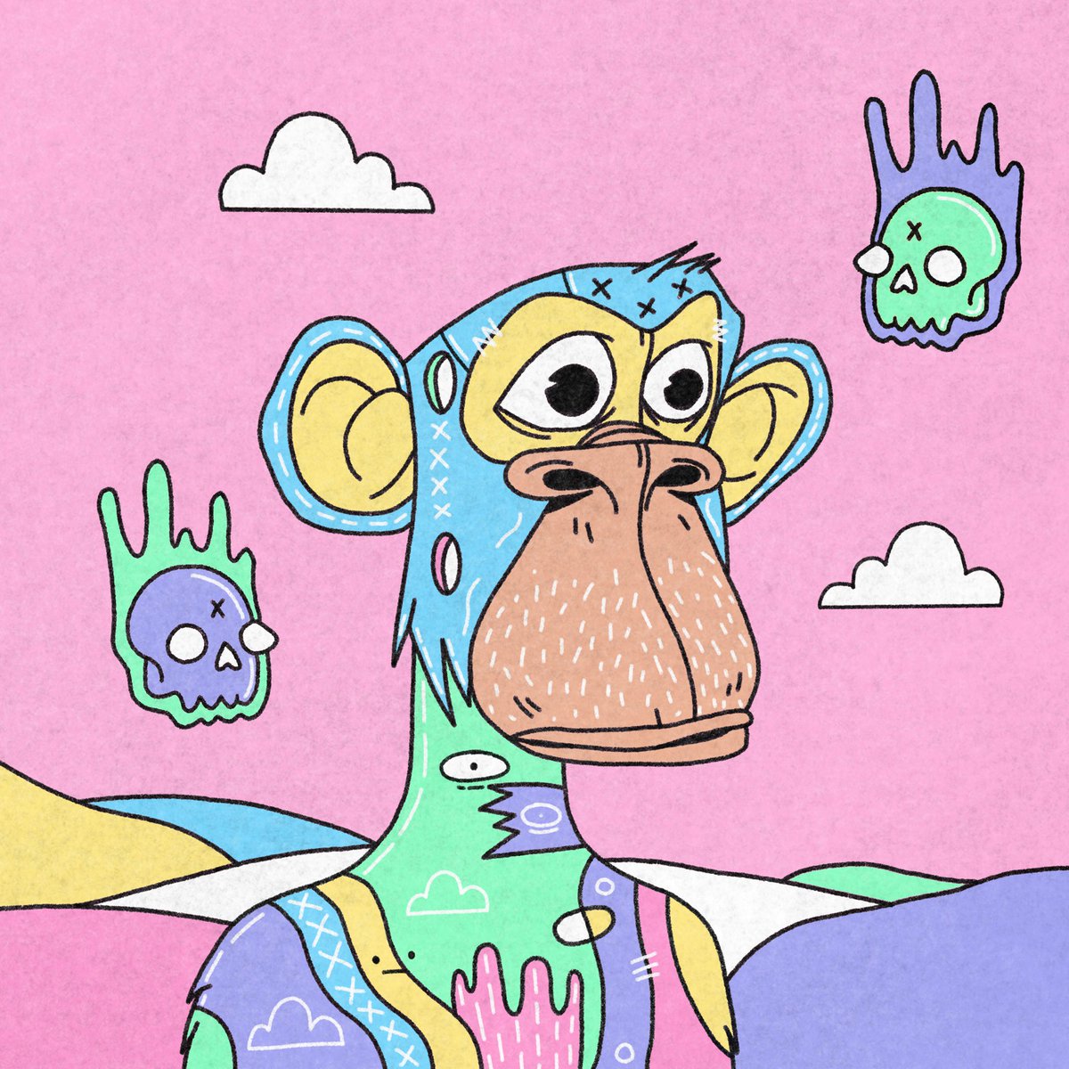 Lola20789's tweet photo. Another one.. 1 FREE #SLAPES #NFTs to one of our lucky followers! 🎁🌈🍌

1. RT, like and tag 2 Frens
2. Join our Discord (closes very soon!)
https://t.co/t2wyc0L79T

#NFTGiveaways #NFTLAUNCH https://t.co/7JDJLBHiuH