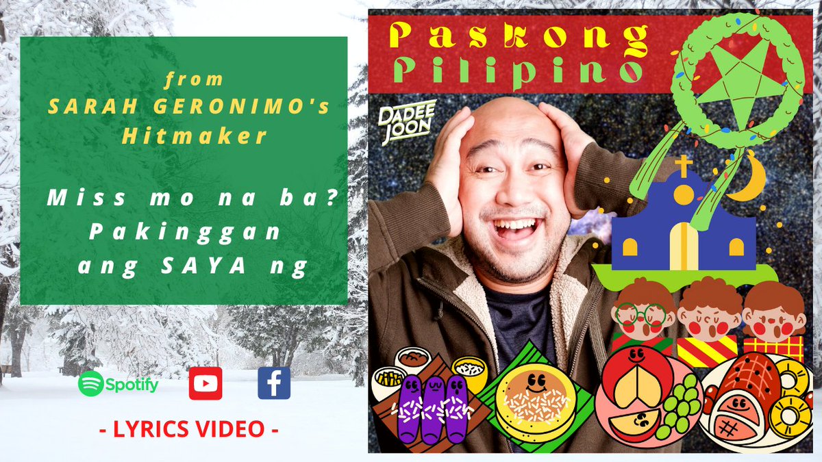dadeejoon's tweet photo. Have you heard ‘PASKONG PILIPINO’ by Dadee Joon on #SoundCloud? #np https://t.co/VYtLArW9DL #paskonasashopee #Christmasgifts #pasko https://t.co/7BtsMU2JCL