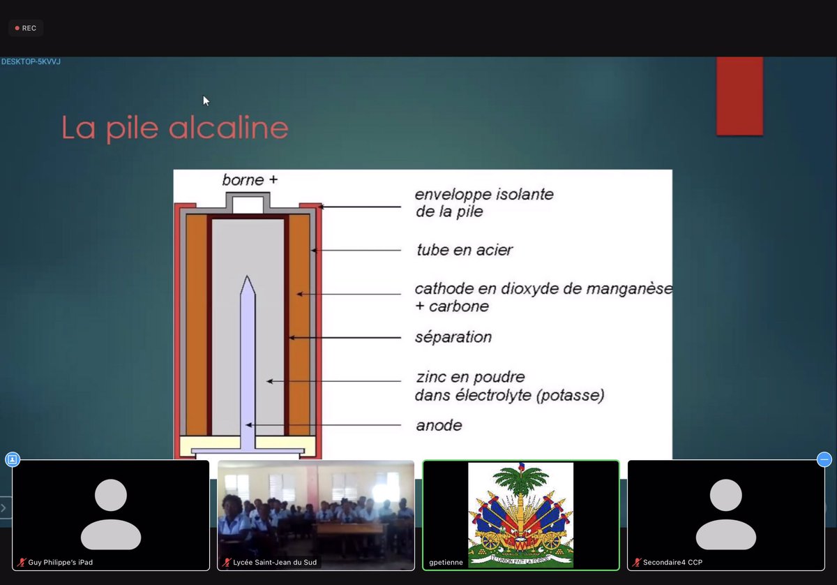 CGuyEtienne's tweet photo. Le projet #LycéesConnectés en Haïti a démarré. Le NS4 du #LycéeStJeanduSud a suivi un cours de Chimie virtuel, sur la Plateforme de #CattsPressoir, en partenariat avec le NS4 du Collège. @MENFP_Education @learningplanet_ @Magik9haiti @solutioniphaiti @ValNuma @natcomht @criparis https://t.co/NaYQMuUb4V