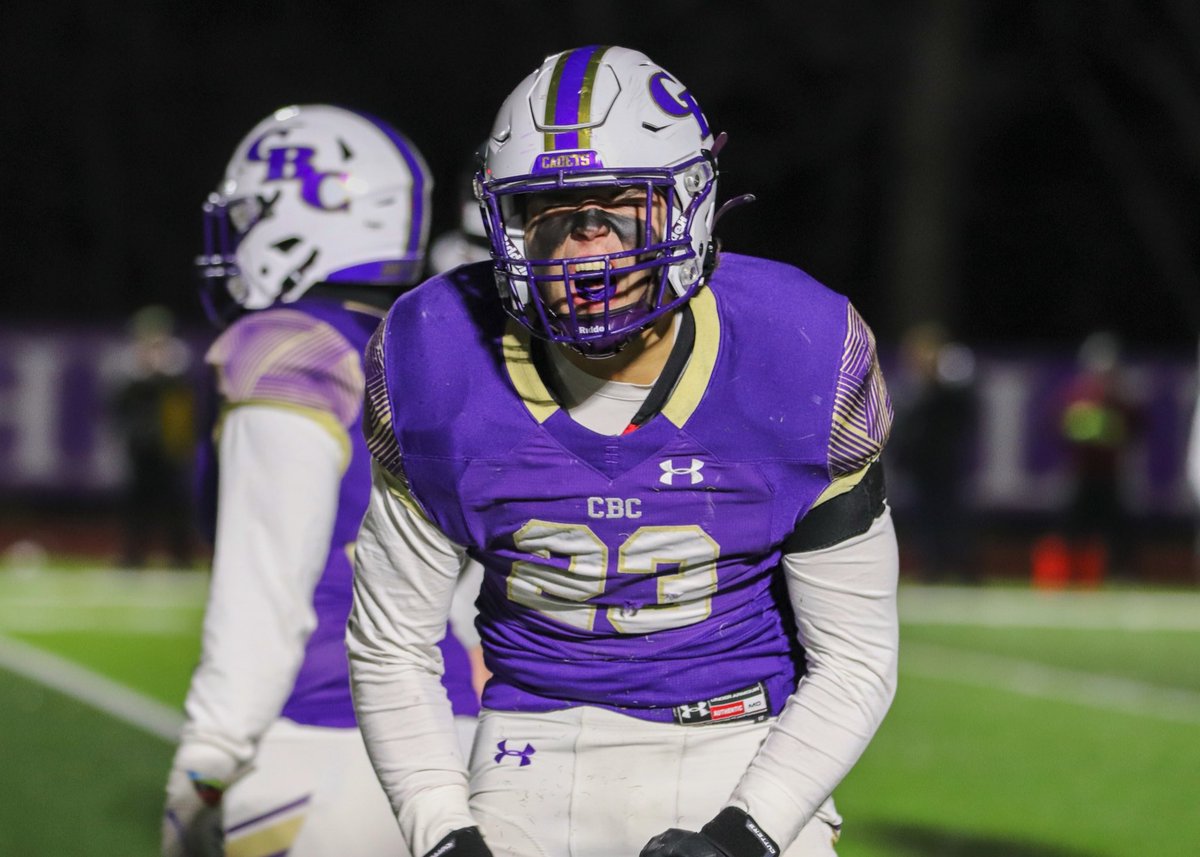 CBCHighSchool's tweet photo. MOOD

@CBCFootball 28, @LSNActivities 21.

FINAL

We’re going back to state. https://t.co/O7ONE4yZdG