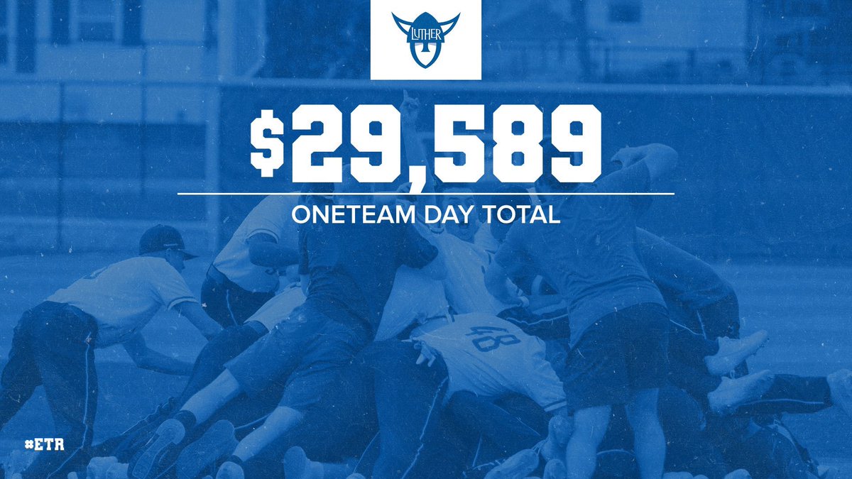 LutherBaseball's tweet photo. THANK YOU THANK YOU THANK YOU!!!
We’re so grateful for the support from our Norse Family during our #OneTeamGivingDay
We hope to see you all at our games this spring!! #GoNorse https://t.co/29P8Igtz25