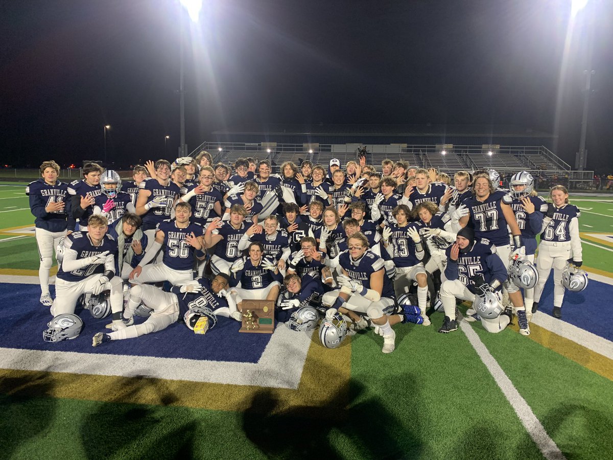 57-49. W. Beat Badin.  #RegionalChamps <a href="/GV_Blue_Aces/">Granville Athletics</a> <a href="/wes_schroeder/">Wes Schroeder</a> <a href="/JUSTINSMITH78/">Justin Smith</a> <a href="/GVILLE_ACES_BB/">Granville Blue Aces Baseball</a>