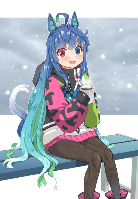 髪をおろしたツインターボ
…誰だ感が凄いw
#ウマ娘
#ツインターボ 