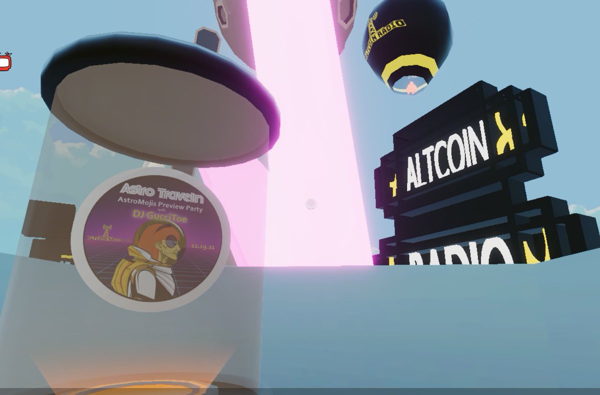 khameed_nft's tweet photo. Found the @astromojis @poapxyz !! took me some time to build some parkour skills but I reached !!

all of this on my first day in #Decentraland !!

Great set by DJ GucciToe (aka @Defector_Dan)

@RadioAltcoin @Petaverse_wear @RadioAltcoin @y_youmack 

#ACRHQ #Decentraland https://t.co/2INbVy9QVZ
