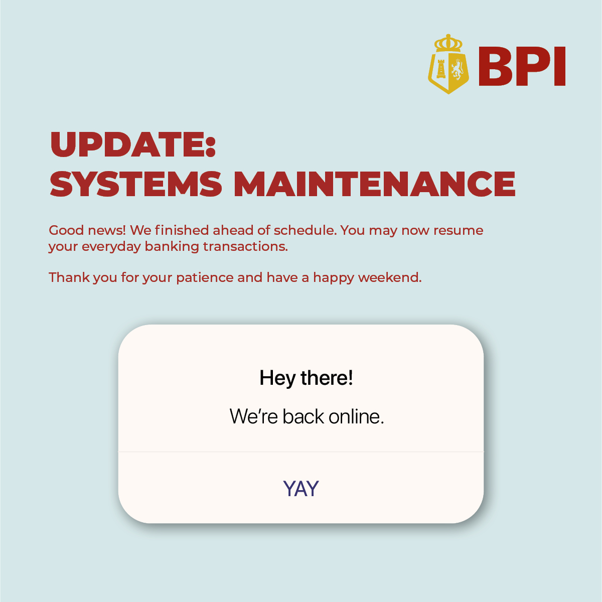 BPI tweet media