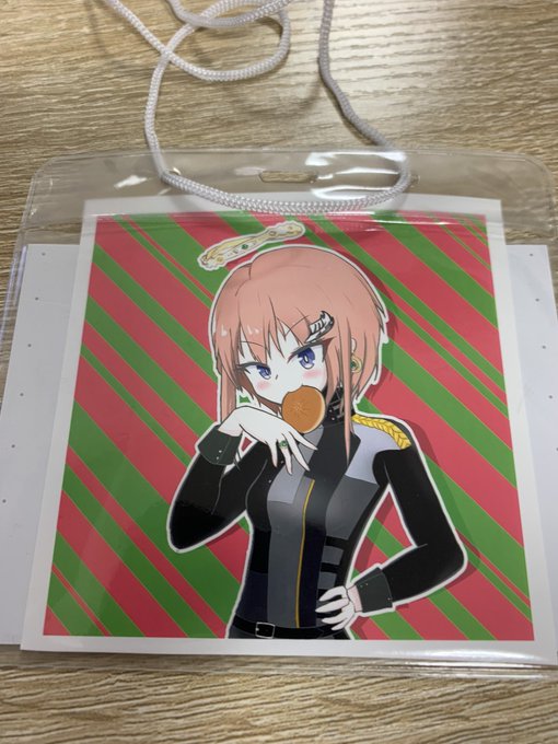 冬さんとひょうてんかさんに影響されて名札(?)を作った 